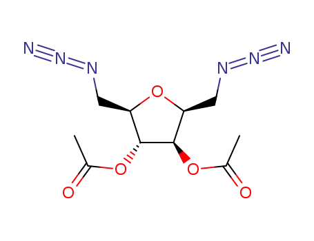 3,4-di-O-acetyl-2,5-anhydro-1,6-diazido-1,6-dideoxy-D-glucitol
