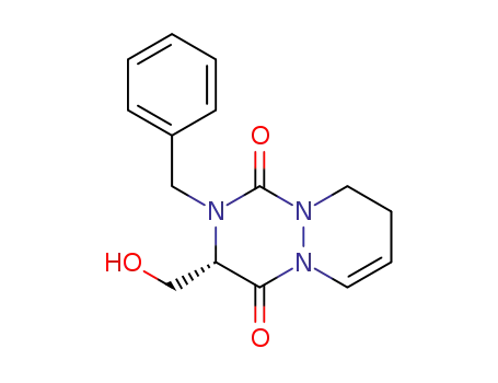 (S)-2-benzyl-3-(hydroxymethyl)-2,3,8,9-tetrahydropyridazino[1,2-a][1,2,4]triazine-1,4-dione
