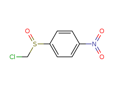 Benzene,1-[(chloromethyl)sulfinyl]-4-nitro- cas  7205-95-0