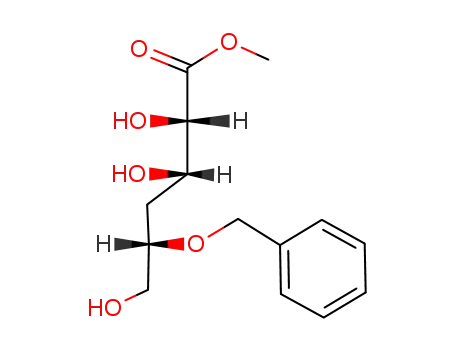(+)-methyl 5-O-benzyl-4-deoxy-lyxo-D-hexonate