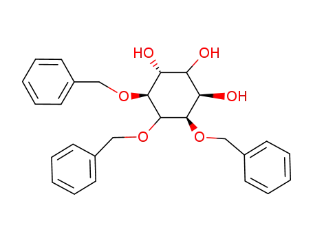 (+/-)-1,5,6-tri-O-benzyl-myo-inositol