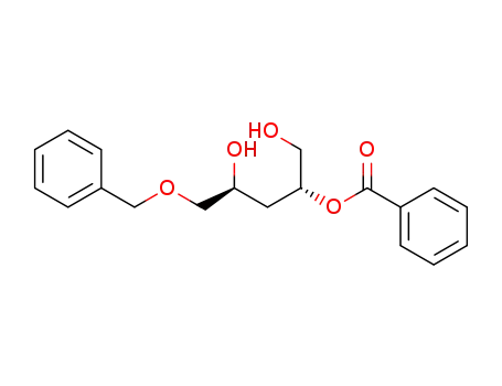(2R,4S)-2-benzoyloxy-5-(benzyloxy)pentane-1,4-diol