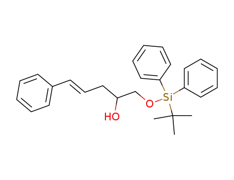 (E)-1-(tert-Butyl-diphenyl-silanyloxy)-5-phenyl-pent-4-en-2-ol