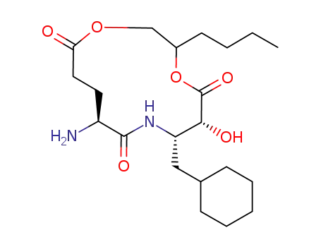 (6R,7S,10S)-10-Amino-3-butyl-7-cyclohexylmethyl-6-hydroxy-1,4-dioxa-8-aza-cyclotridecane-5,9,13-trione