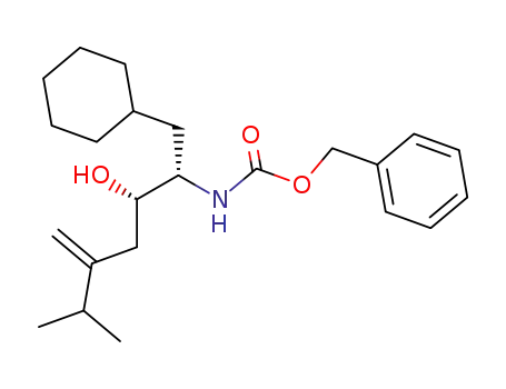 (2S,3S) 2-benzyloxycarbonylamino-1-cyclohexyl-5-isopropyl-5-hexen-3-ol