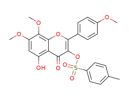 5-hydroxy-4',7,8-trimethoxy-3-tosyloxyflavone