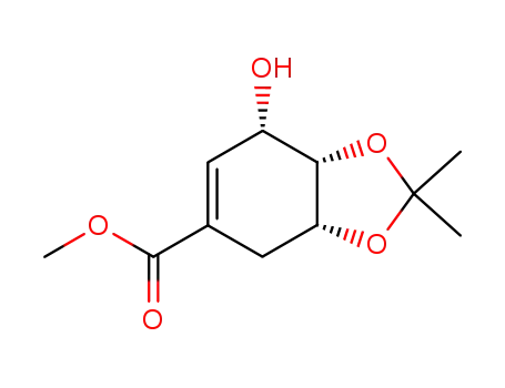 (3aR,7S,7aS)-7-Hydroxy-2,2-dimethyl-3a,4,7,7a-tetrahydro-benzo[1,3]dioxole-5-carboxylic acid methyl ester