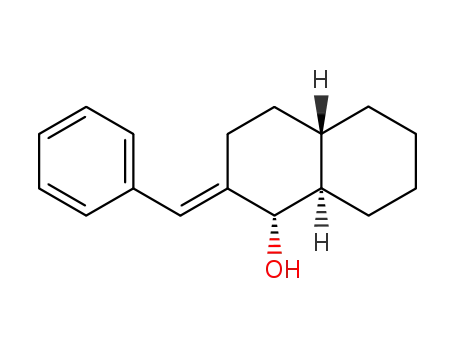 Molecular Structure of 76178-28-4 (2-(arylmethylene)-4aβ,8aαH-decahydronaphthalen)