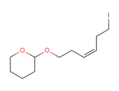 2H-Pyran, tetrahydro-2-[(6-iodo-3-hexenyl)oxy]-, (Z)-