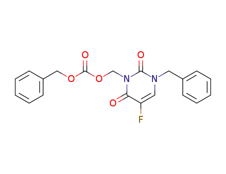 Carbonic acid benzyl ester 3-benzyl-5-fluoro-2,6-dioxo-3,6-dihydro-2H-pyrimidin-1-ylmethyl ester