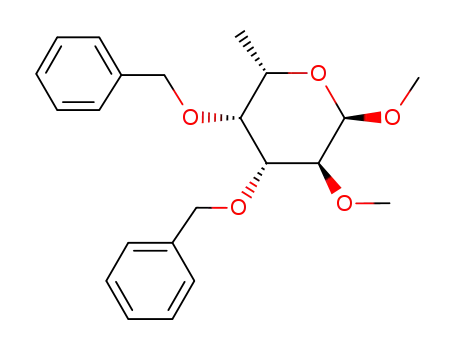 methyl 3,4-di-O-benzyl-2-O-methyl-α-L-fucopyranoside