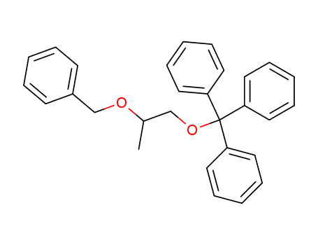 (+/-)-2-(benzyloxy)-1-(trityloxy)propane