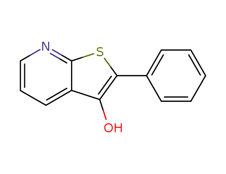 3-hydroxy-2-phenyl-7-azabenzo[b]thiophene