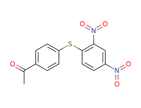 1-[4-(2,4-dinitro-phenylsulfanyl)-phenyl]-ethanone