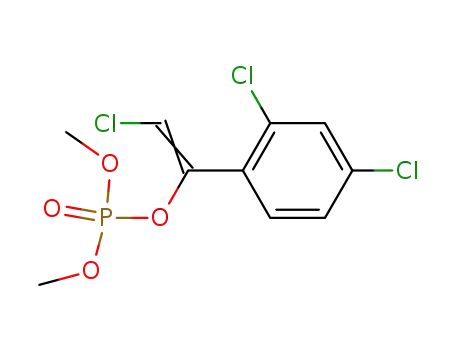Molecular Structure of 2274-67-1 (Dimethylvinphos)