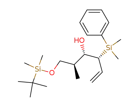 (3R,4S,5S)-6-(tert-butyldimethyl)siloxy-3-(dimethylphenyl)silyl-5-methylhex-1-ene-4-ol