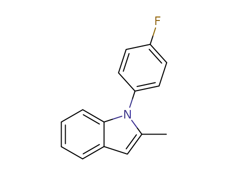 1H-Indole, 1-(4-fluorophenyl)-2-methyl-