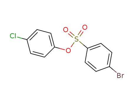 Benzenesulfonicacid, 4-bromo-, 4-chlorophenyl ester cas  7463-24-3