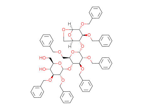 1<sup>1</sup>,6<sup>1</sup>-anhydro-2<sup>1</sup>,3<sup>1</sup>,2<sup>2</sup>,3<sup>2</sup>,6<sup>2</sup>,2<sup>3</sup>,3<sup>3</sup>-hepta-O-benzyl-β-maltotriose