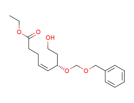 (Z)-(S)-6-Benzyloxymethoxy-8-hydroxy-oct-4-enoic acid ethyl ester