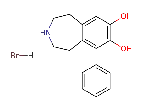 1H-3-Benzazepine-7,8-diol, 2,3,4,5-tetrahydro-6-phenyl-, hydrobromide