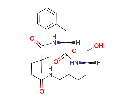 (2R,5S)-2-Benzyl-14,14-dimethyl-3,11,15-trioxo-1,4,10-triaza-cyclopentadecane-5-carboxylic acid