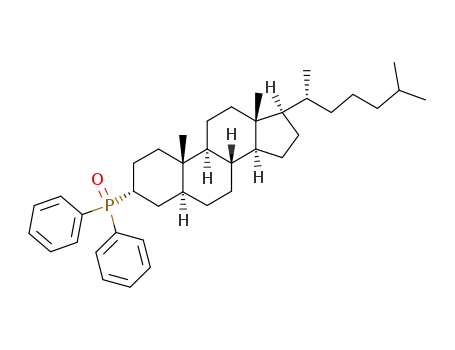 (5α-cholestan-3α-yl)diphenylphosphine oxide