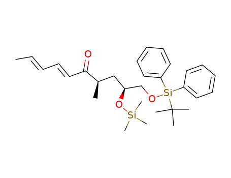 (2S,4R,6E,8E)-1-<(tert-butyldiphenylsilyl)oxy>-4-methyl-2-<(trimethylsilyl)oxy>-6,8-decadien-5-one