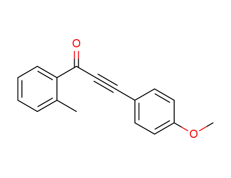 3-(4-methoxyphenyl)-1-(2-methylphenyl)prop-2-yn-1-one