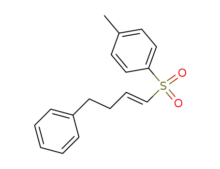 Molecular Structure of 112473-01-5 (Benzene, 1-methyl-4-[(4-phenyl-1-butenyl)sulfonyl]-, (E)-)