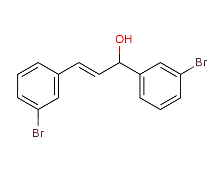 1,3-bis-(3-bromophenyl)-1-hydroxy-2-propene