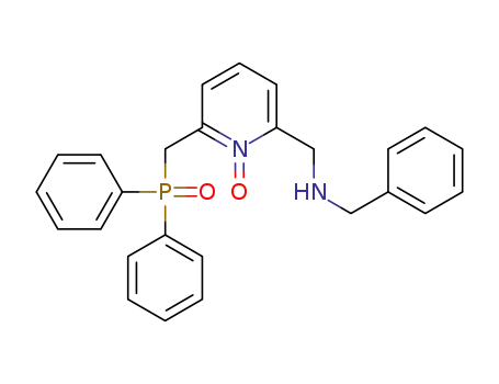 2-[(benzylamino)methyl]-6-[(diphenylphosphoryl)methyl]pyridine 1-oxide