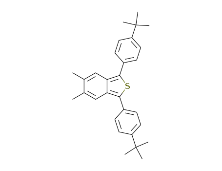 1,3-Bis-(4-tert-butyl-phenyl)-5,6-dimethyl-benzo[c]thiophene