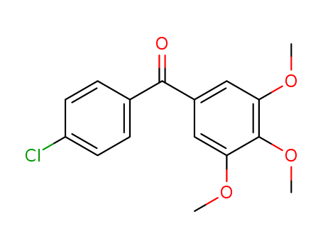 (4-chlorophenyl)-(3,4,5-trimethoxyphenyl)methanone CAS No.54094-07-4