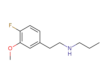 N-n-propyl-2-(4-fluoro-3-methoxyphenyl)ethylamine