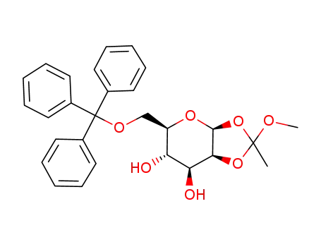 1,2-O-(1-methoxyethylidene)-6-O-trityl-β-D-mannopyranose