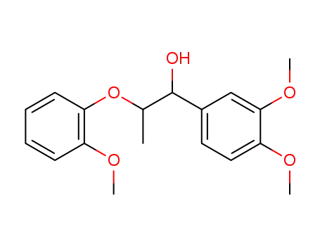 Benzenemethanol, 3,4-dimethoxy-a-[1-(2-methoxyphenoxy)ethyl]-