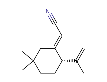 (S)-(-)-1(E)-(5,5-dimethyl-2-isopropenylcyclohexylidene)acetonitrile