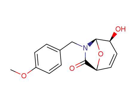 (1S,4S,5R)-4-hydroxy-N-(p-methoxybenzyl)-8-oxa-6-azabicyclo<3.2.1>oct-2-ene-7-one