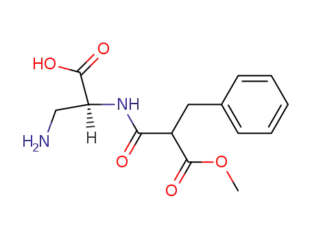 N<sup>α</sup>-<(RS)-α-(methoxycarbonyl)-β-phenylpropionyl>-L-α,β-diaminopropionic acid