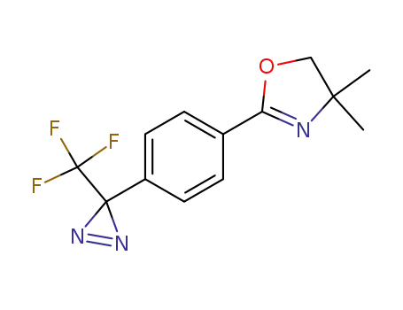 3-<(4,4-dimethyl-2-oxazolyl)phenyl>-3-trifluoromethyl-3H-diazirine