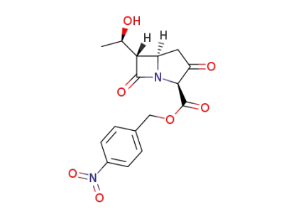 (2S,5R)-3,7-ジオキソ-6β-[(R)-1-ヒドロキシエチル]-1-アザビシクロ[3.2.0]ヘプタン-2-カルボン酸4-ニトロベンジル
