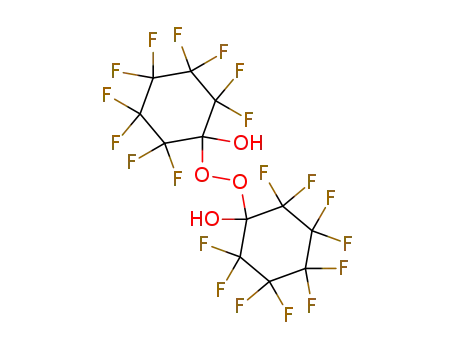 Molecular Structure of 106813-73-4 (Cyclohexanol, 1,1'-dioxybis[2,2,3,3,4,4,5,5,6,6-decafluoro-)