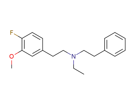N-ethyl-N-(2-phenylethyl)-2-(4-fluoro-3-methoxyphenyl)ethylamine