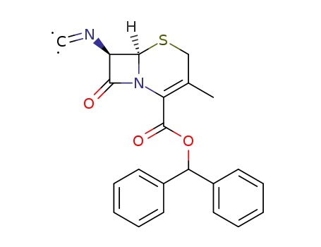 diphenylmethyl (6R,7R)-7-isocyano-3-methylceph-3-em-4-carboxylate