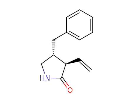 2-Pyrrolidinone, 3-ethenyl-4-(phenylmethyl)-, trans-
