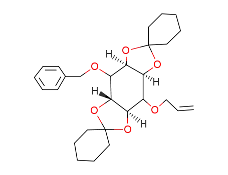 6-O-allyl-3-O-benzyl-1,2:4,5-di-O-cyclohexylidene-myo-inositol