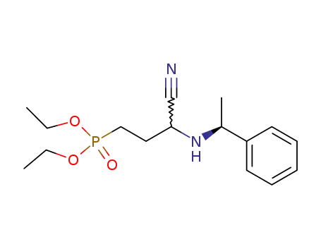 [3-Cyano-3-((S)-1-phenyl-ethylamino)-propyl]-phosphonic acid diethyl ester
