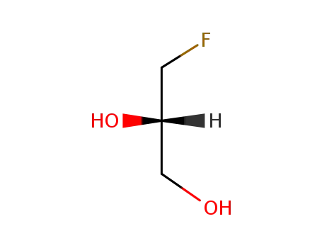 Molecular Structure of 33644-25-6 ((2S)-3-fluoropropane-1,2-diol)