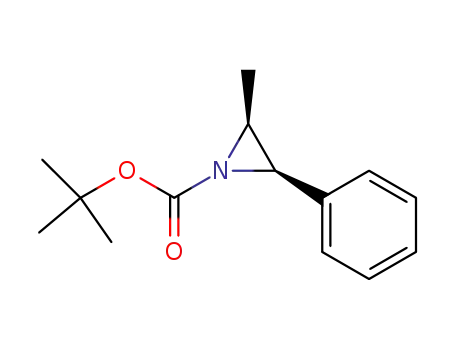 (2S,3R)-2-Methyl-3-phenyl-aziridine-1-carboxylic acid tert-butyl ester
